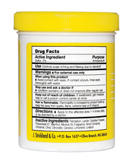 Sulfur 8 conditioner label close-up highlighting anti-dandruff formula for daily use.