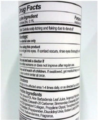 Sulfur 8 Medicated Light Oil Moisturizing Hair Lotion application, distributing moisture without weighing hair down