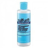Sulfur 8 Medicated Light Oil Moisturizing Hair Lotion bottle for lightweight scalp relief