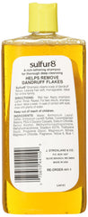 Sulfur 8 Medicated Shampoo lather close-up showing rich foam for deep scalp cleansing.