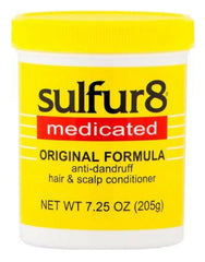 Sulfur8 Anti-Dandruff Conditioner bottle front, ready for daily scalp conditioning.