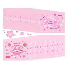 Sulily lip mask and under-eye patches hydrate lips and brighten the eye area.