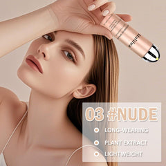 Sulily beige shade airbrush foundation bottle matching warm skin tones