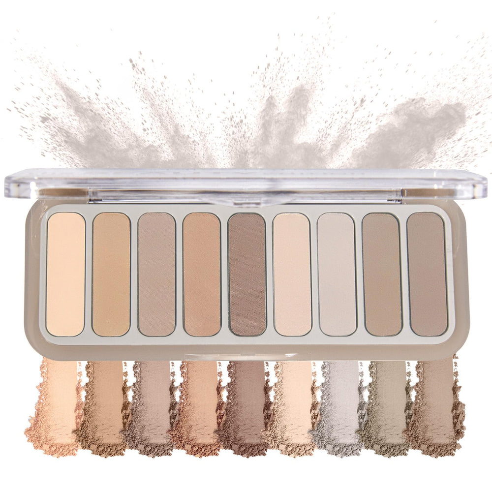 SUMEITANG 9-color matte naked palette, versatile day-to-night looks.
