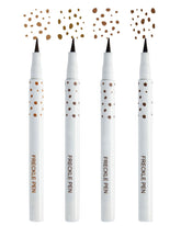 SUMEITANG Freckle Pen 4 Colors Kit front packaging with color options for sun-kissed look.