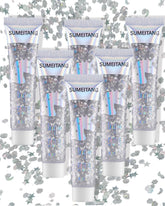SUMEITANG glitter gel white for face and body glow at events