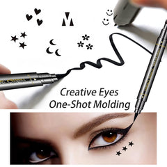 SUMEITANG moon stamp eyeliner for soft celestial detailing