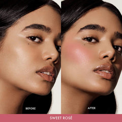 Summer Fridays Blush Butter Balm texture closeup emphasizing hydration and smooth skin.