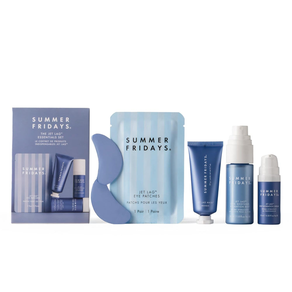 Summer Fridays Jet Lag Eye Patches for refreshed under-eye skin during travel