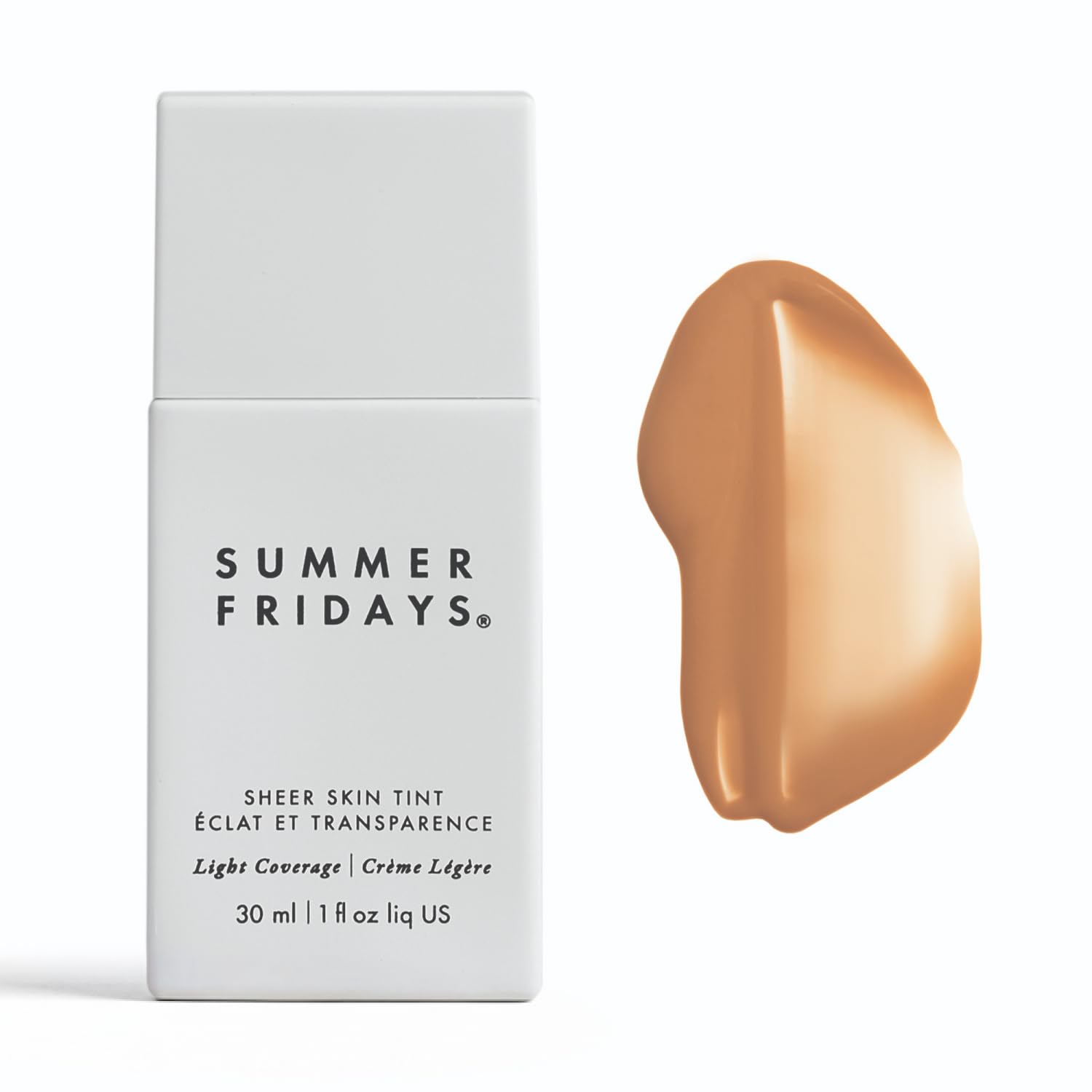 Summer Fridays Sheer Skin Tint bottle swirl for natural glow