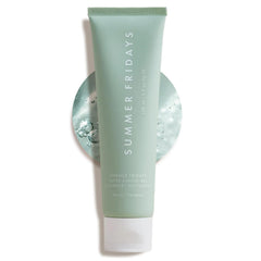 Summer Fridays Super Amino Gel Cleanser bottle showing gentle cleansing and daily hydration