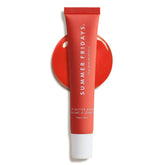Summer Fridays Tinted Lip Butter Balm Poppy compact with sheer coral color and moisture