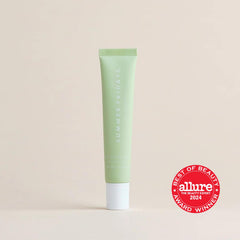 Summer Fridays Tinted Lip Butter Balm on lips delivering conditioning and shine