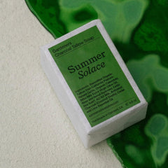 Summer Solace Tallow deep cleansing lather removes dirt and oils from daily tasks