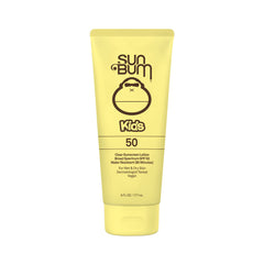 Sun Bum Kids SPF 50 Clear Sunscreen Lotion bottle ready for sunny play.