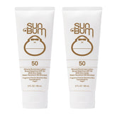 Sun Bum Mineral SPF 50 2-pack front view, ready for beach days.
