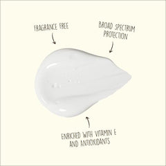 Sun Bum SPF 50 face lotion application closeup for even coverage