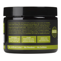 Sunaroma Organic Hair Pomade neem oil gloss for frizz control and natural shine