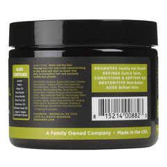 Sunaroma Organic Hair Pomade USA packaging emphasizes a clean, paraben-free formula