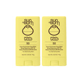 Sun Bum Kids SPF 50 Clear Face Stick pack-2 for on-the-go sun protection