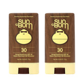 Sun Bum Original SPF 30 face stick packaging for quick, mess-free sun protection