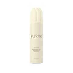 Sundae whipped shower foam bottle offers luxurious vanilla lather for daily cleansing.