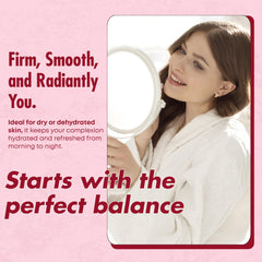 Sunday Essence label detail on serum bottle highlighting clean formula