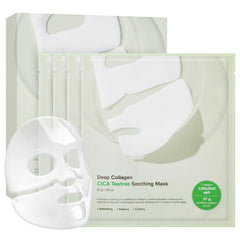 SUNGBOON EDITOR deep collagen cica tea tree mask jar for overnight hydration
