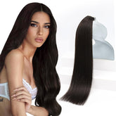 Sunny Hair real Remy hair close-up showing natural texture and shine