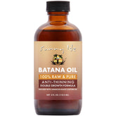 Sunny Isle Batana Oil bottle promotes nourished hair and scalp health.