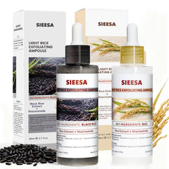 Sunohyesla Rice Peel Shot bottle closeup showing premium packaging and gentle exfoliation