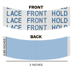 Sunshine Tape back-curve contour tape designed for curved edges of toupees