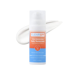 Suntegrity ClearSPF bottle ready for daily protection and hydration