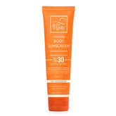 Suntegrity Mineral Body Sunscreen bottle highlights 20% non-nano zinc oxide protection.