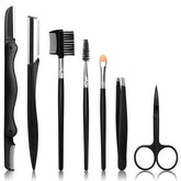 Sunuly eyebrow razor with comb for precise brow shaping on the go