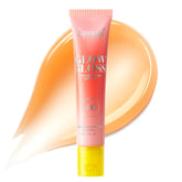 Supergoop Glow Gloss SPF 40 Strawberry Spritz cap close-up with a protective, glossy finish