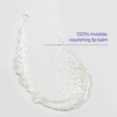 Supergoop Unseen Lip Protector-swatch displays smooth texture with a subtle gloss.