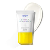 Supergoop Unseen sunscreen offers an invisible finish for everyday wear under makeup.