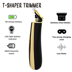 Supreme Trimmer T‑Shaper ST5210 side view showing slim grip for precision.