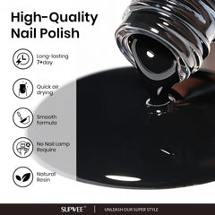 Air-dry process timing of SUPWEE nail polish without lamp