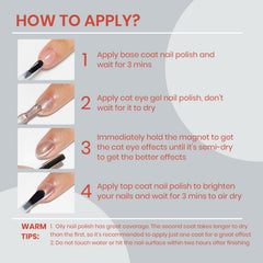 SUPWEE Aurora Silver Nail Polish application ready for on-the-go use