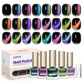 SUPWEE cat-eye nail polish 12-color set for versatile daily looks
