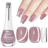 SUPWEE Cat Eye Nail Polish bottle displays bold color for at-home manicures