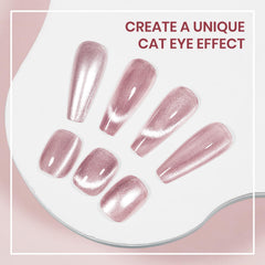SUPWEE Cat Eye Polish swatches showing shimmer and depth.