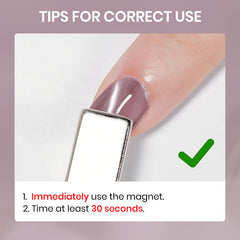 SUPWEE magnetic stick demonstrates varied cat-eye patterns for at-home use.