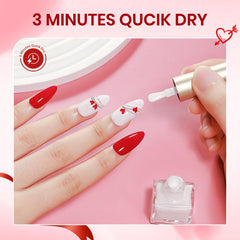SUPWEE silver nail polish bottle for modern metallic nails and versatile styling.