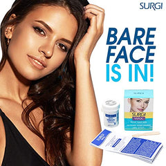 Surgiwax maple honey wax grips facial hair effectively