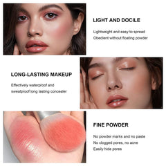 Surorain 12-color blush palette pan collection for versatile day-to-night looks.