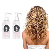 SURORAIN Curls Boost Cream dispensing evenly for defined, bouncy curls.