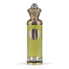 Surrati Jewel bottle top view showcases sleek design and premium branding.